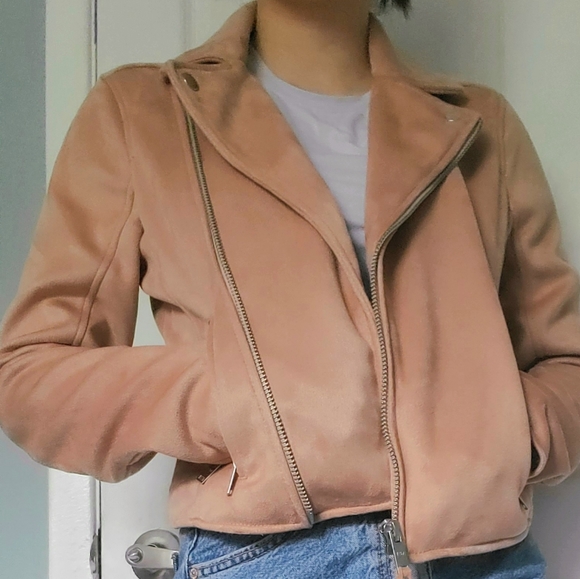 Abercrombie faux suede leather jacket - Picture 3 of 3